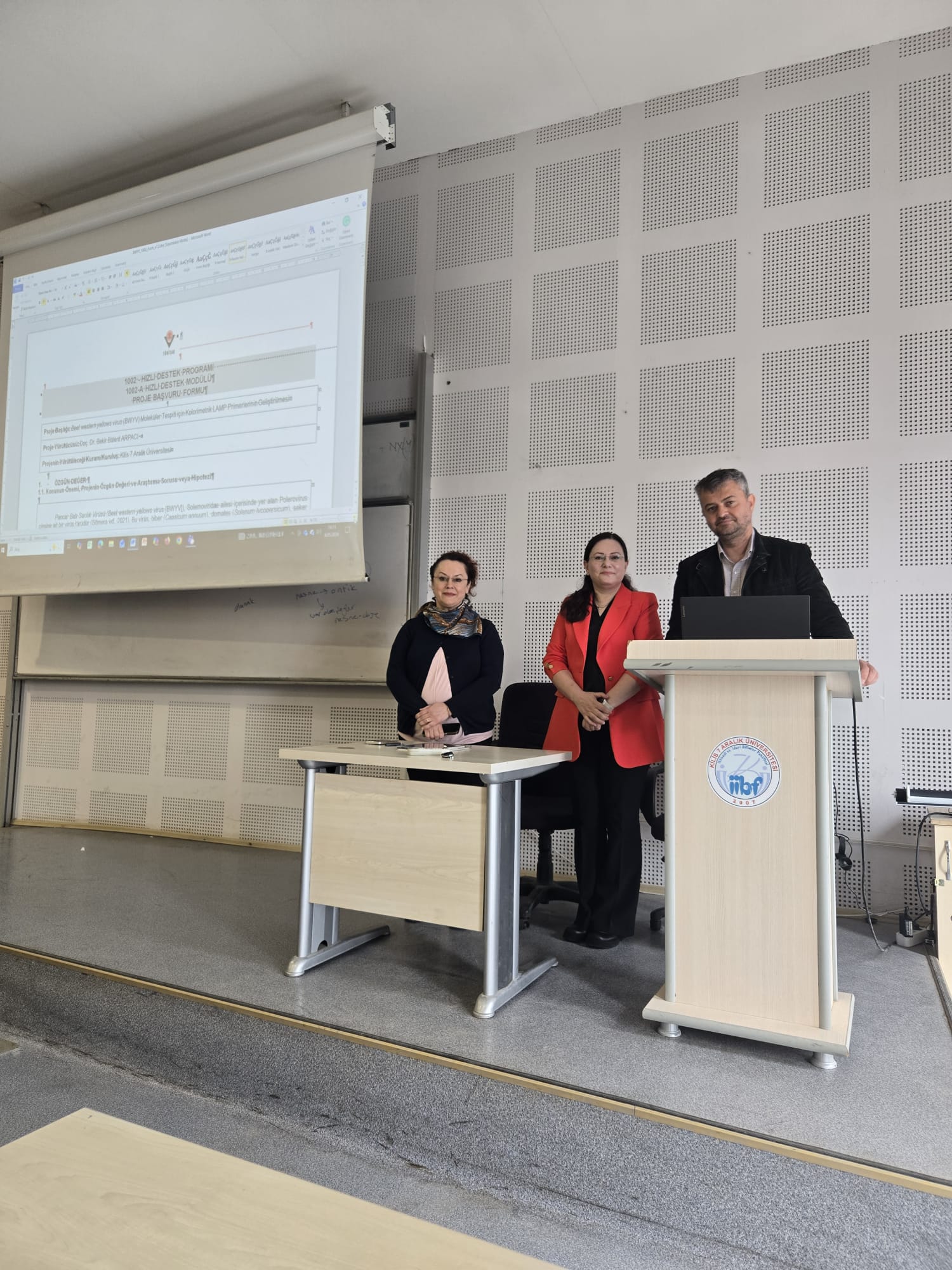 Kilis 7 Aralık Üniversitesi’nde TÜBİTAK Proje Yazma Eğitimi Düzenlendi.